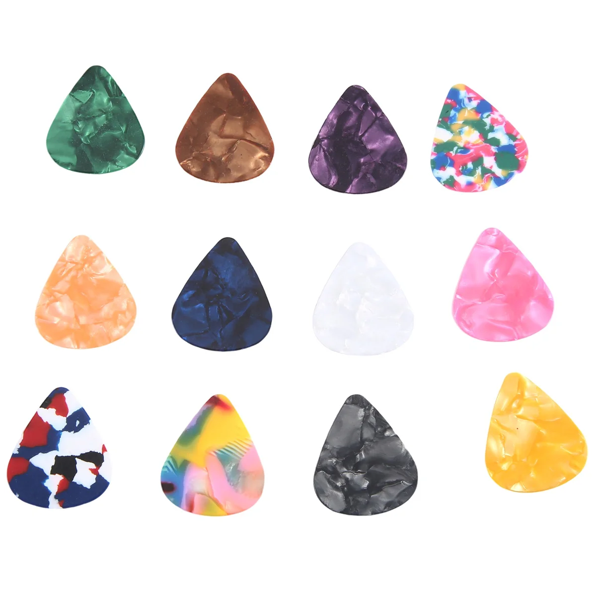 

picks60 Pack Abstract Art Colorful Guitar Picks Unique Guitar Gift For