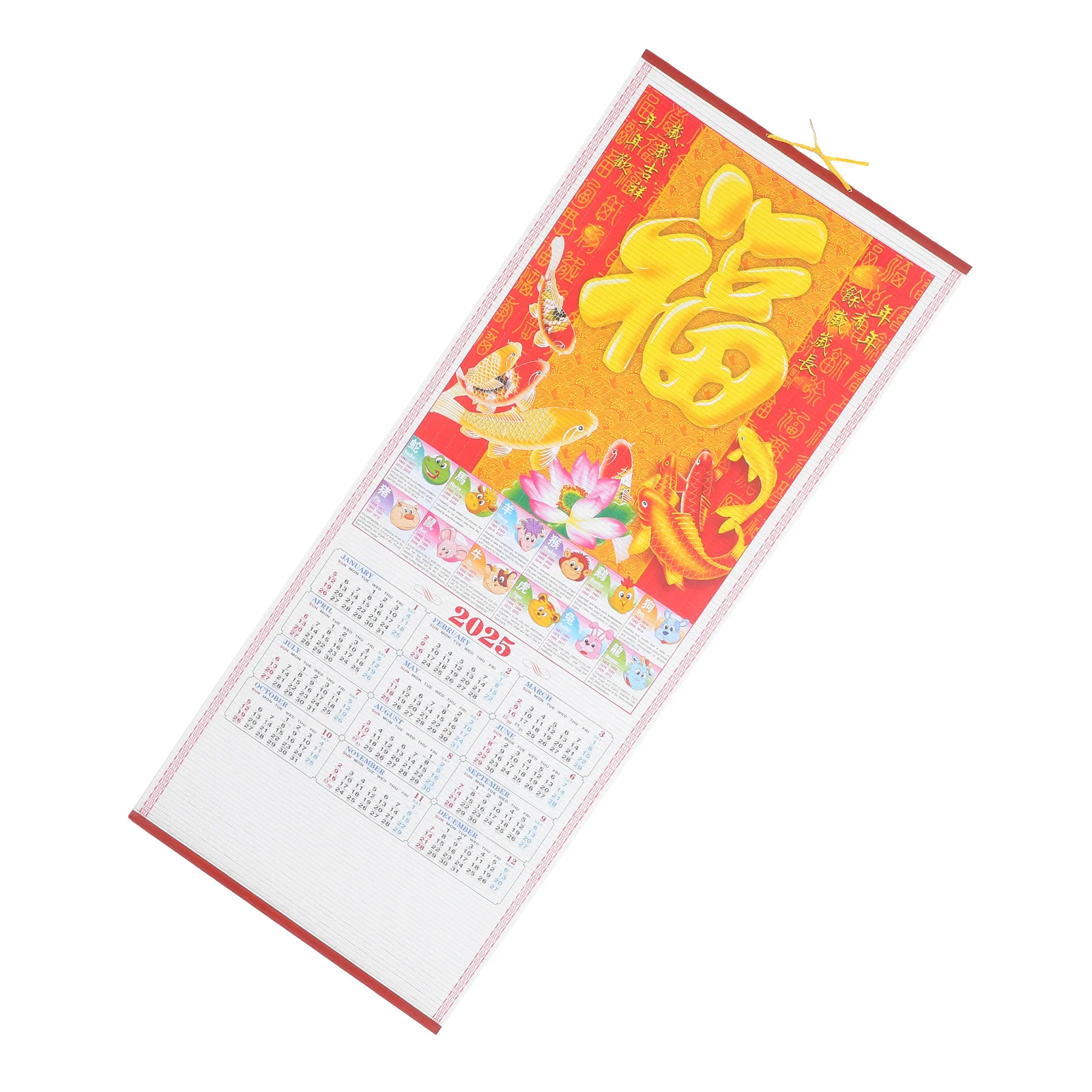 

Zodiac Snake Year of The Hanging Scroll Calendar Dating 2025 Daily Calendars Paper Wall