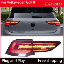 For Volkswagen Golf 8 MK8 2020-2023LED taillight Assembly DRL turn signal lamp Brake light automotive accessories