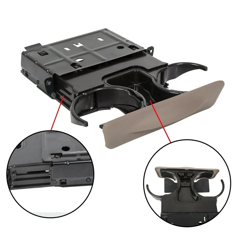 Dashboard Cup Holder for 1999-2004 Ford Super Duty F250 F350 F450 F550 YC3Z-2513560-CAB