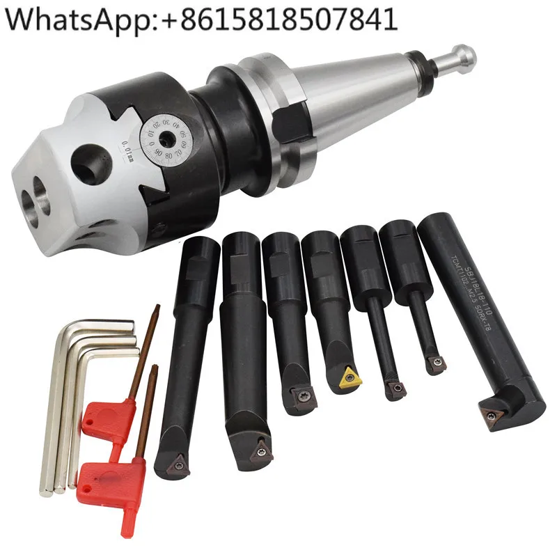 Fresadora chata R8 chata de 2 polegadas e 3 polegadas, haste chata de lâmina intercambiável de precisão