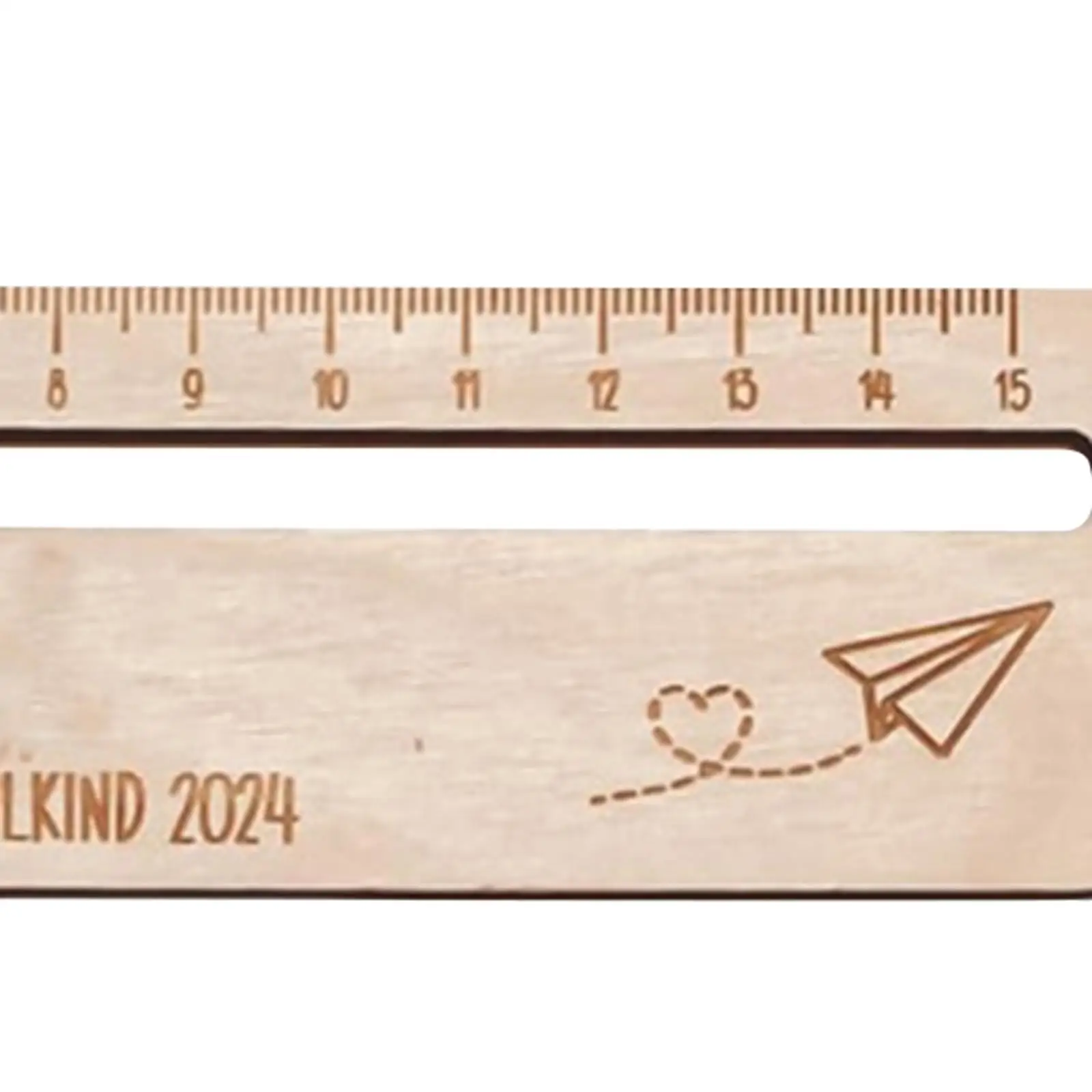 Cartoon Ruler Measuring Tool Office Supplies Drawing Gift Stationery Ruler Wood Ruler Wooden Ruler for Kids Girls Boys Children