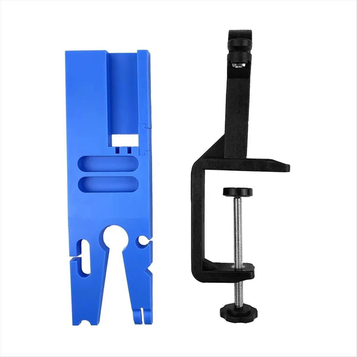 DT57 LATEST MODEL Bench Pin Clamp Set V-Slot C-Clamp for Workbench Wooden Metal Jewelry Making Tool Cutting Fasten Lock Tool