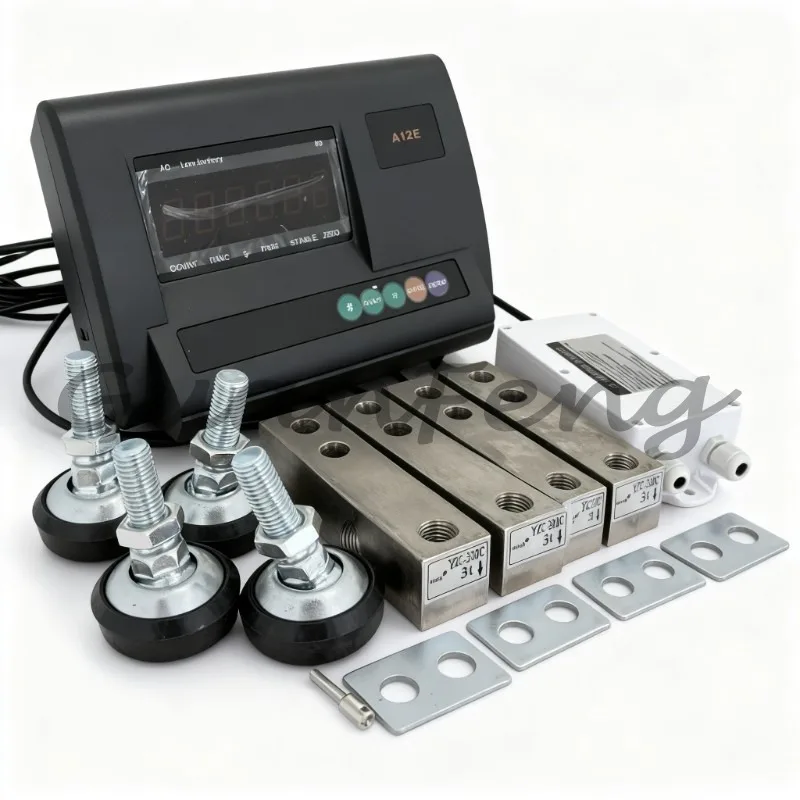 0.5T Animal Weighing Scale, A12E Weighing Sensor, with Kit, Digital Livestock Scale for Weighing in Pig, Goat and Sheep Farm