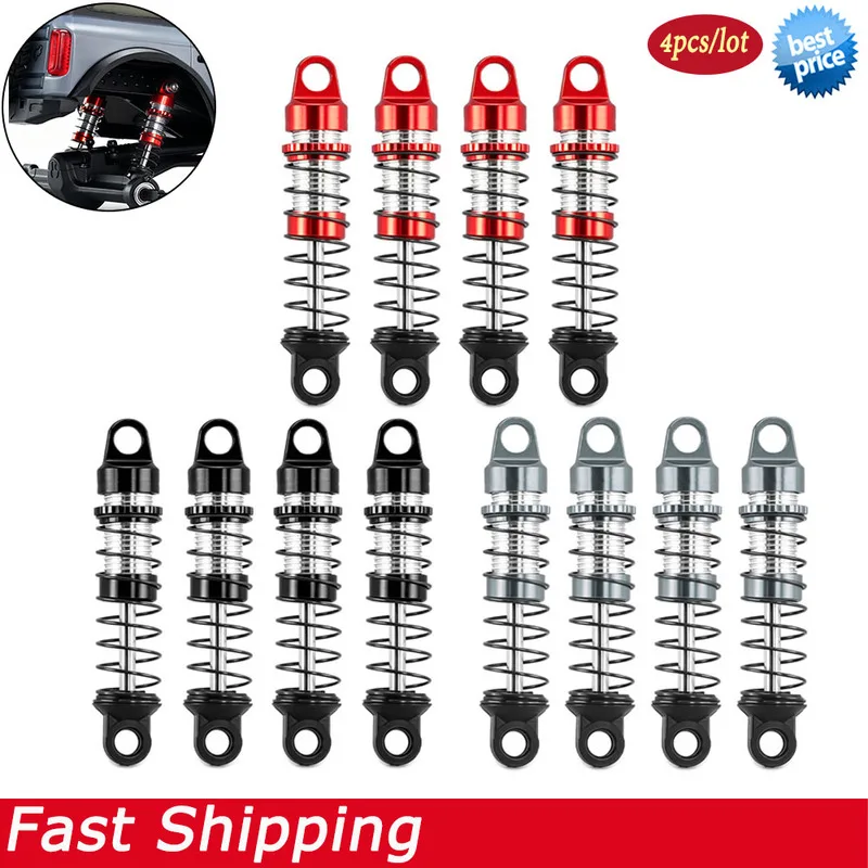 26mm Aluminium Alloy Adjustable Shocks Absorber for AXIAL 1/30 SCX30 Ford Bronco Jeep Wrangler K10 RC Car Upgrade Parts