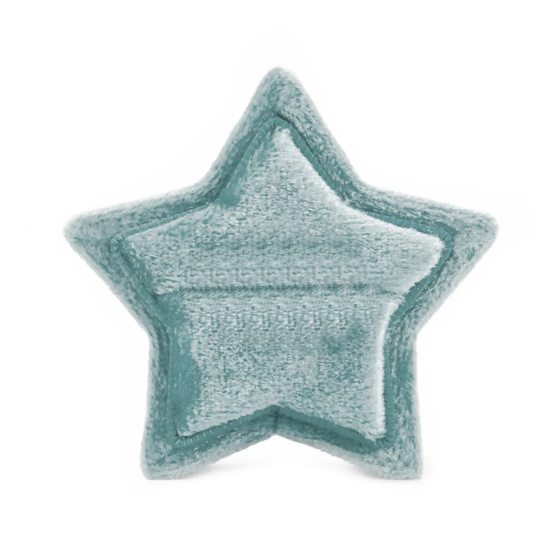 Flannel Luxury Star Ring Boxes Engagement Wedding Ring Display Box