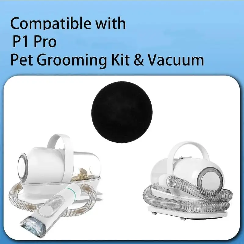 

L5BD 6x Hepa Filter Sponge Replacement Accessories for P1 Pet Grooming