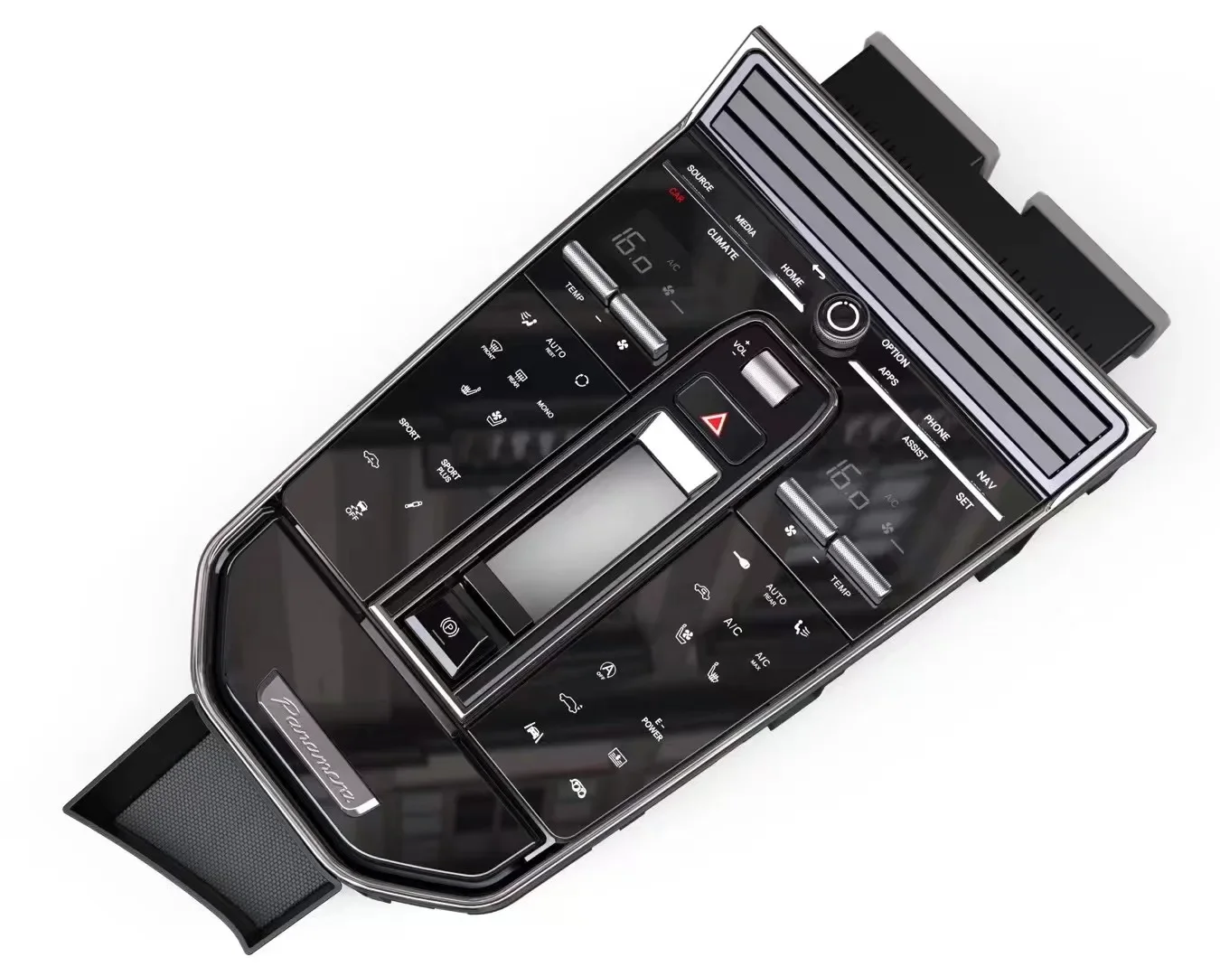 

Car Interior Saddle Control Panel Modification for 2010-2017 Upgraded Full Touch Button Console