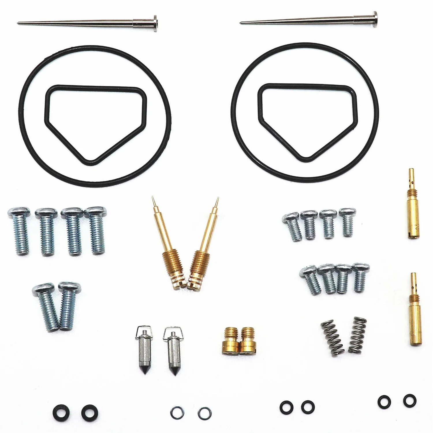 Carburetor Carb Repair Kit with Gaskets and O-Rings for Kawasaki Vulcan 750 1987-2006