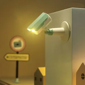 Mini -Kamera -LED -Nachtlicht, universelle rotierende kleine Tischlampe, Umgebungslicht, Augenlampe, Wohnheim -Nachtlampe, vorhandene Ornamente 9 Hauptverkäufe Abajur mit Kamera Spion - №1