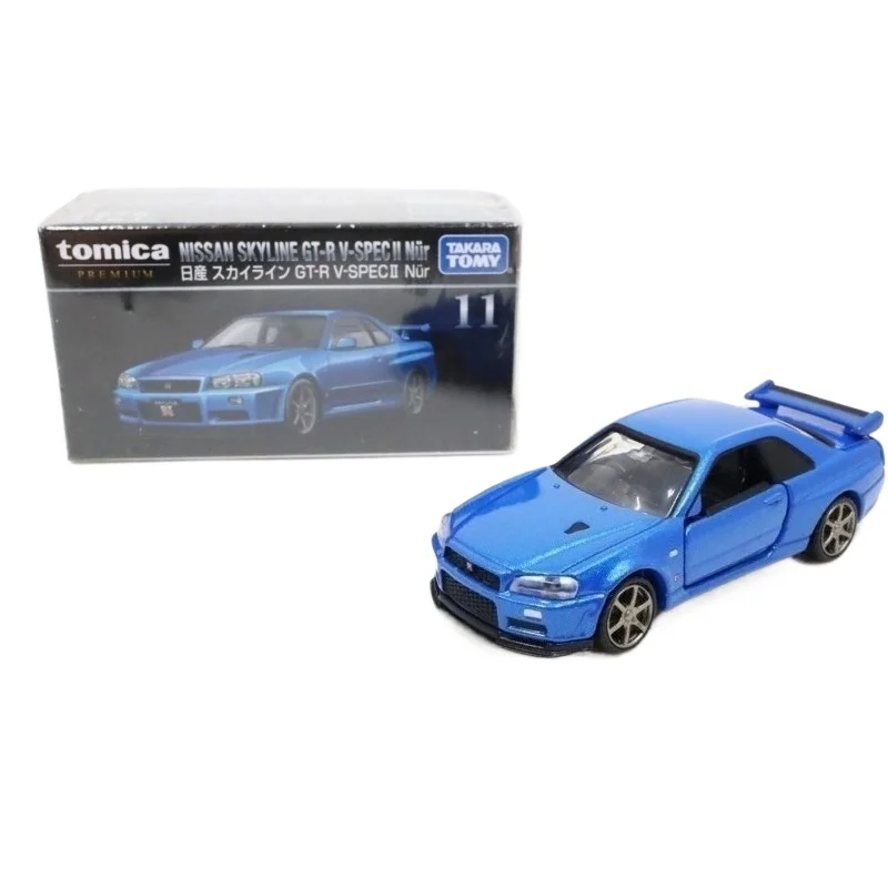 

TAKARA TOMY Tomica Domyka Alloy Car Model Black Box Flagship Edition TP11 GT - R Coupe Fine Car Model for Boys' Collection