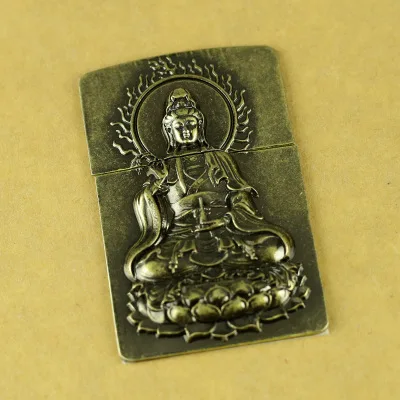 Pixiu Metal Badge Suitable For DIY Lighter Accessories Replacement For Oil Lighter Decor Self-adhesive Lighter Sticke