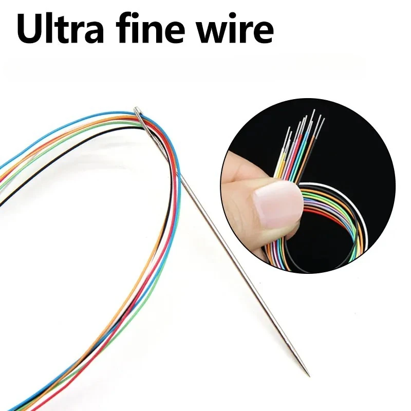 5/10 m 1423 PVDF-isolierter Draht 38 36 34 32 30 28 26 24 AWG Temperaturbeständiges elektronisches Einzelkabel aus versilbertem Kupfer – Detail 6