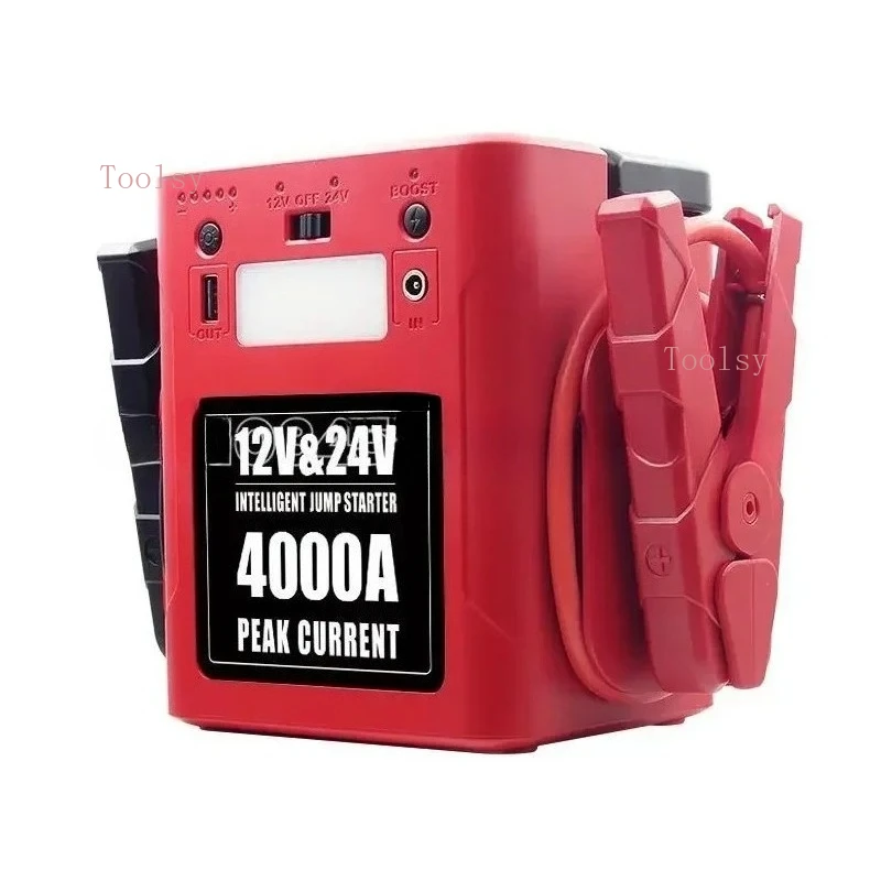

56000mAh Car emergency starting power supply 12v24v diesel truck rescue outdoor large capacity battery