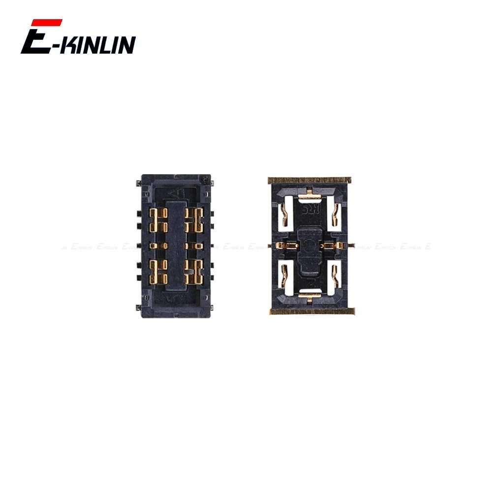 2PCS Battery Clip Contact Pins Holder FPC Connector For XiaoMi Mi 4C 4i Mix 2S Max Note 2 Redmi 3 Pro 3S 3X 4A Note 3 On Board