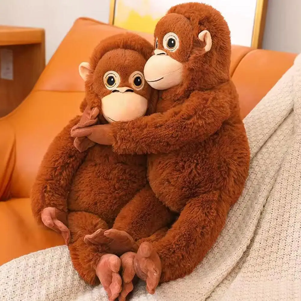 

Мягкая плюшевая игрушка-горилла, обезьянка, мягкая кукла-обезьянка, рюкзак, сумка для автомобиля, декор для комнаты, подарок на день рождения для детей
