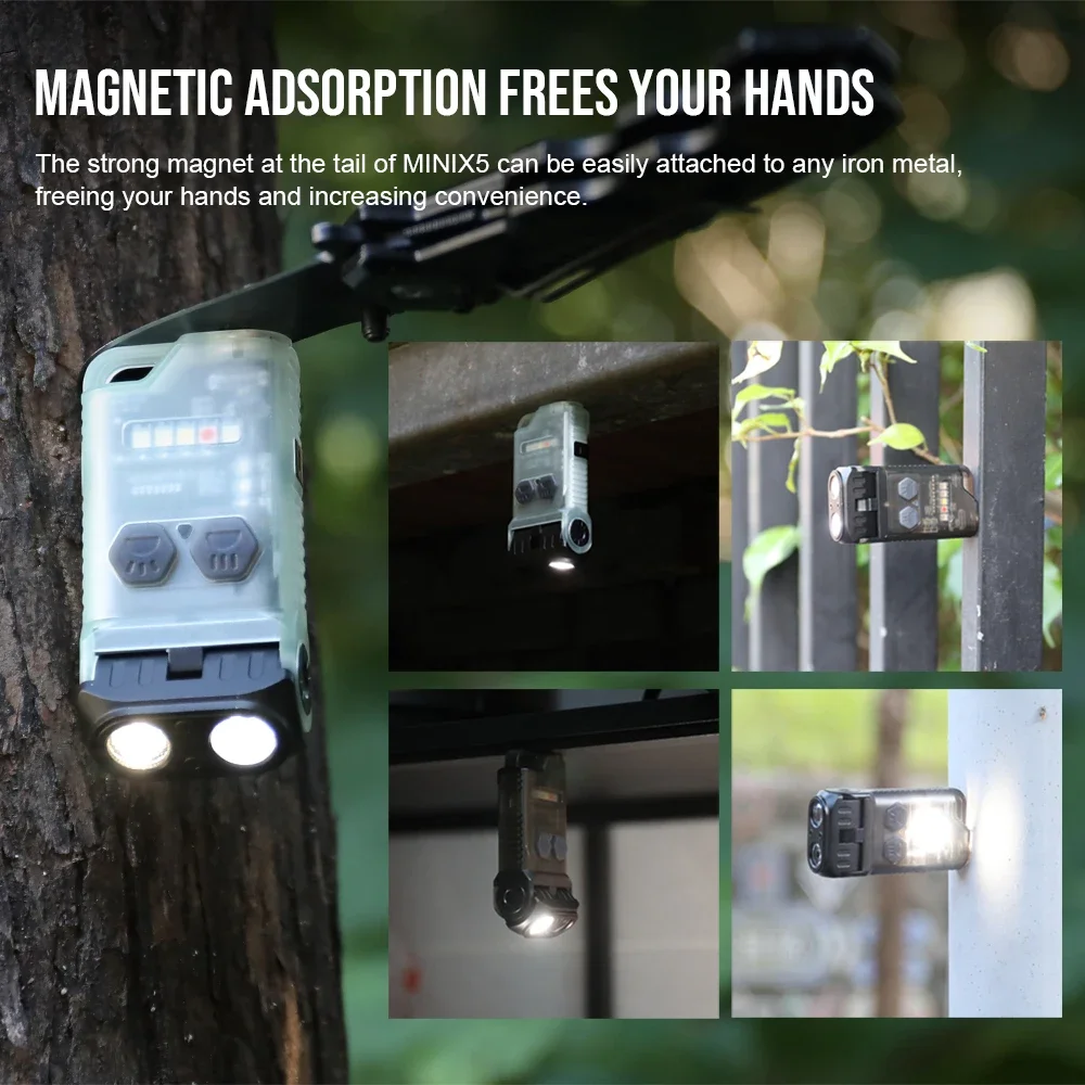 Linterna EDC multifuncional Trustfire MINI X5