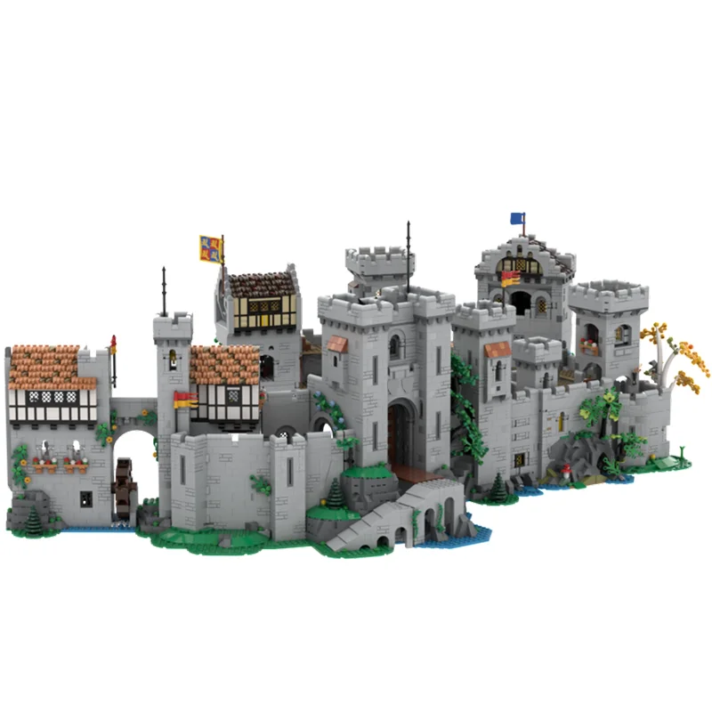 

5391pcs MOC Knight Modular Expansion Castle Black Knights Model Building Blocks Construction Toy Christmas Gifts DIY Creative