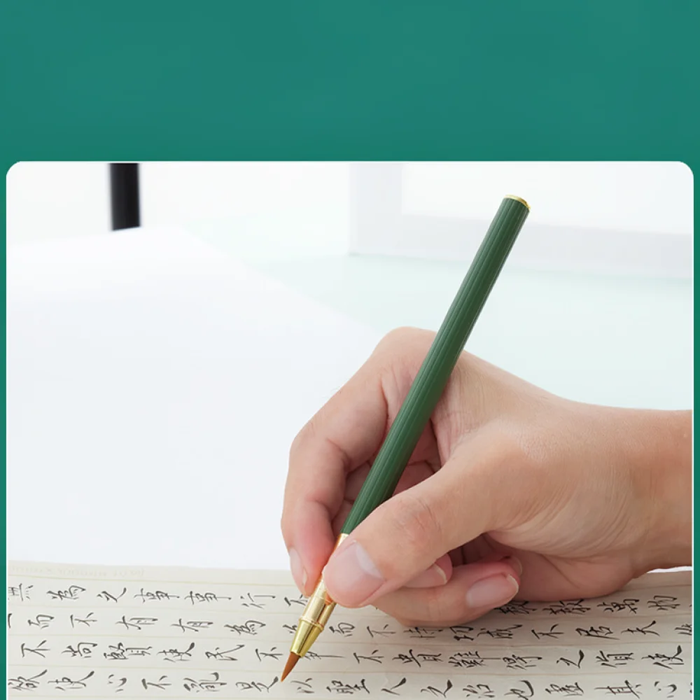 Premium Morandi Calligraphy Brush Fountain Pen Soft Tip Writing Instrument For Yushuishu Hand Lettering Drawing Supplies