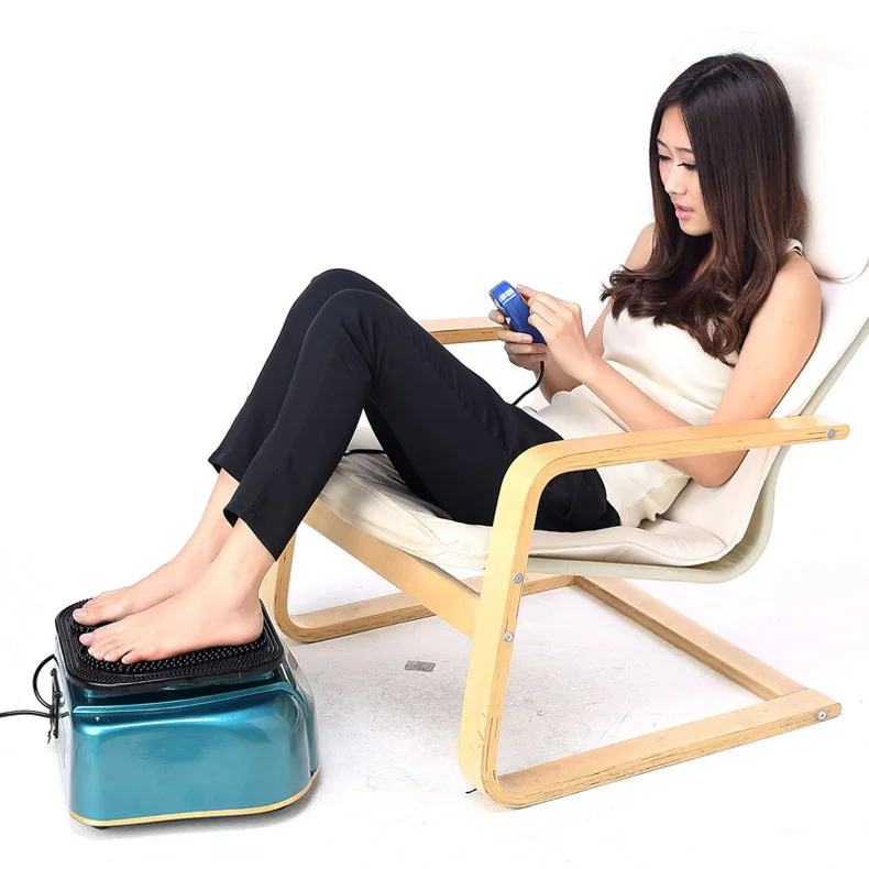 Electric Foot Massager with ABS Metal, Circulation Machine, Vibration Leg Massager, Foot Relaxation Machine, for Home Use