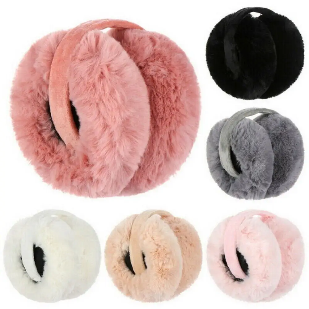 1Pcs Pearl Earmuffs Cute Autumn And Winter To Keep Warm Comfortable Unisex Warmers Imitation Rabbit Plush Ear Muff Wholesale