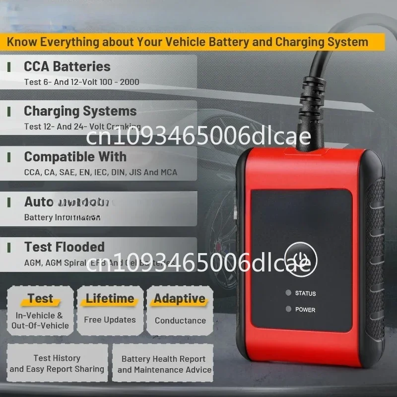 Bt506 Automotive Battery and Electrical System Analysis Tool Suitable for Daotong Maxisys Tablet PC