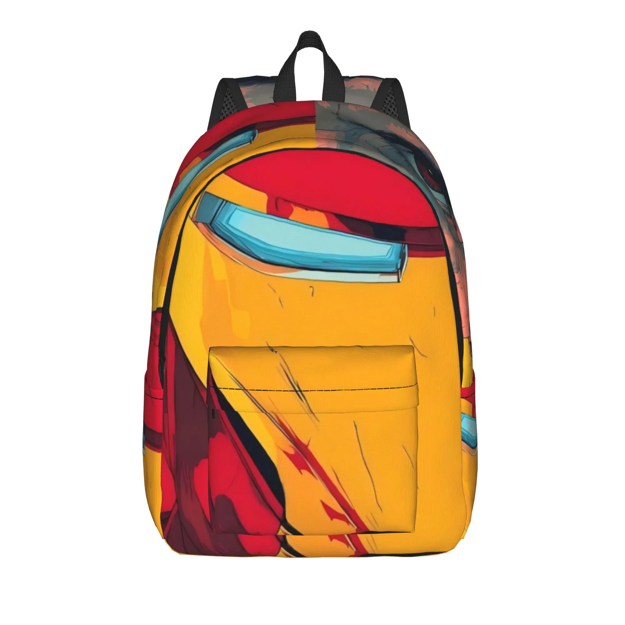 

Back to school season New Iron Man STARK INDUSTRIES Storage Bag Marvel High School Students Laptop Bag Backpack