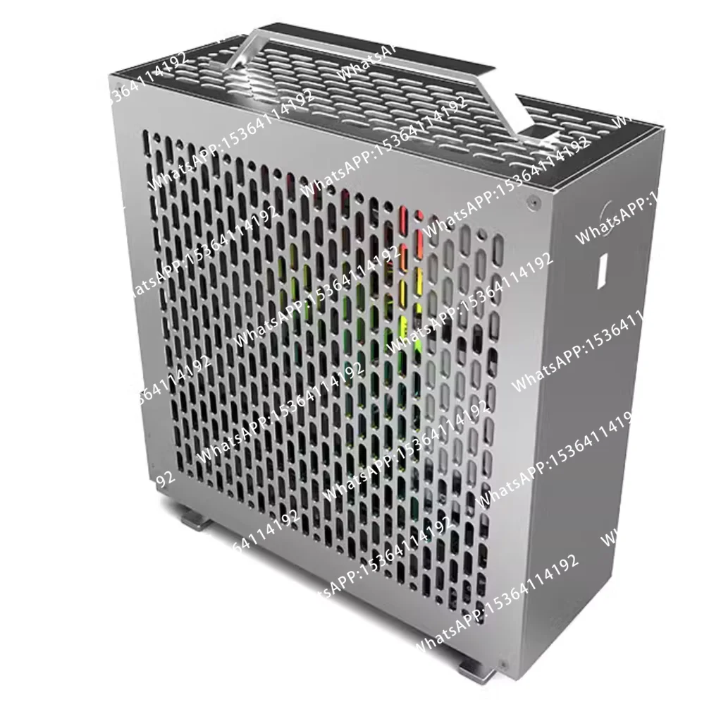 New  Mini A24-V5 2.0 Dual Slot Single Display 1u Power Supply Itx Chassis Double-sided Chamfering