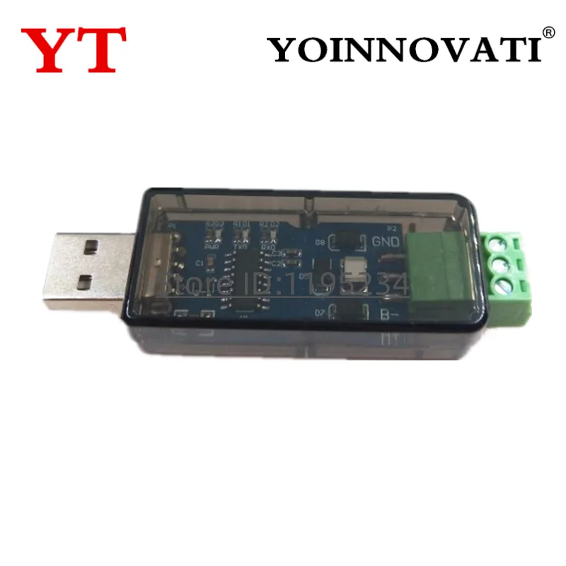 وحدة اتصال تسلسلية عالية السرعة 6 ميجا بت في الثانية USB إلى RS485 تدعم نظام التشغيل Windows 7/8 XP Vista Linux CH343G