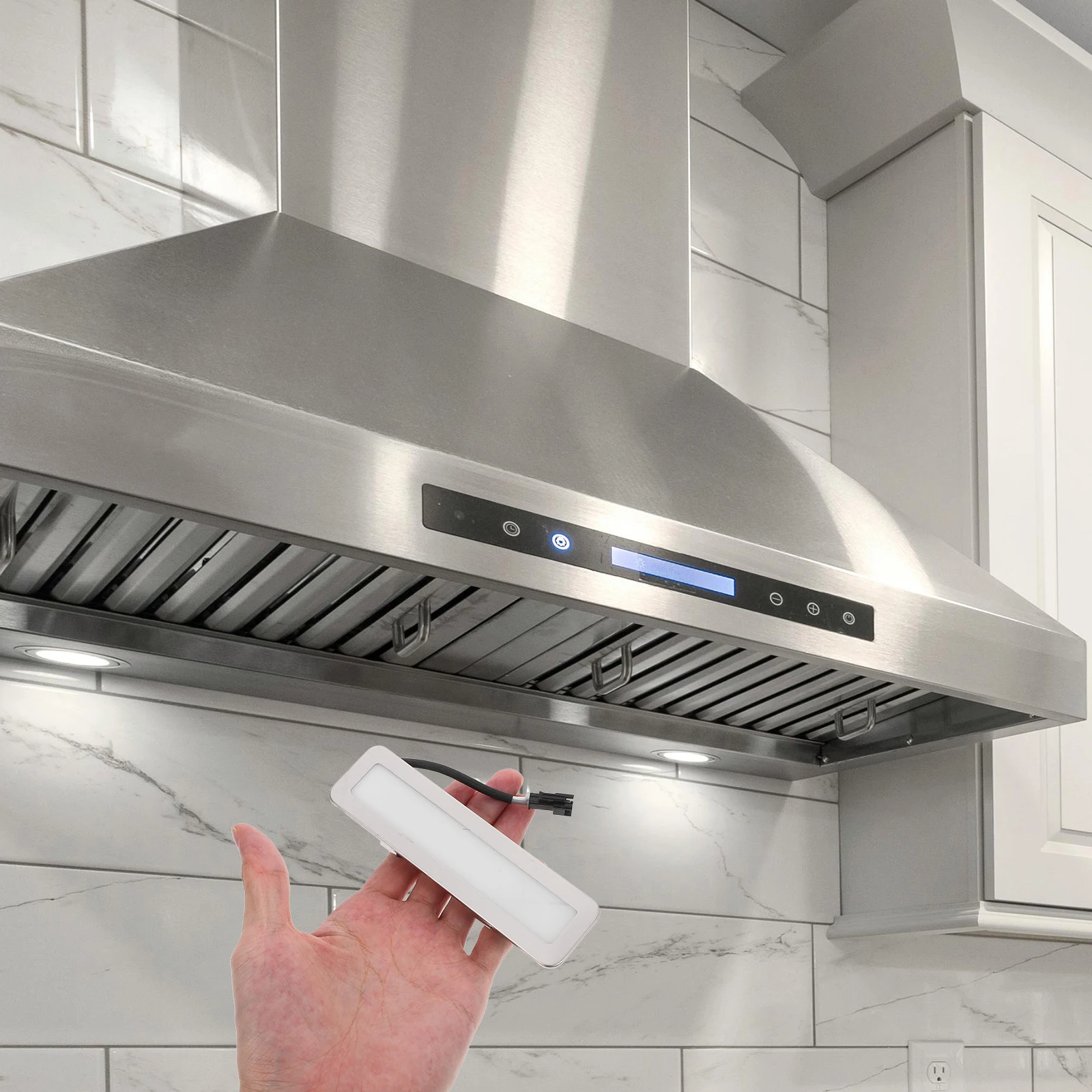 

LED Range Hood High Brightness Waterproof Kitchen Lighting Solution Suitable Most Hoods Oven Stove Appliance Cookware Hood Range