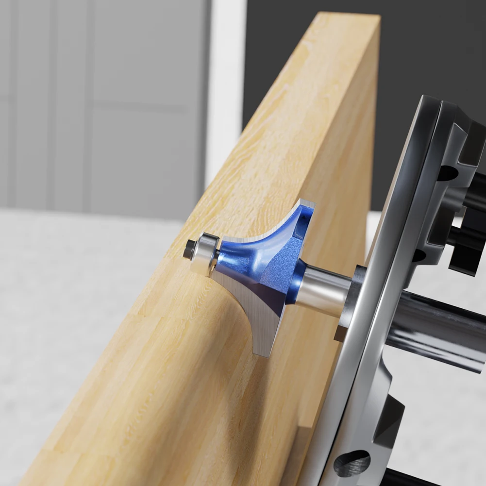 Imagem -03 - Azul Roundover Router Bit Grupo Carbide Madeira Router Bits para Carpintaria mm Shank 4