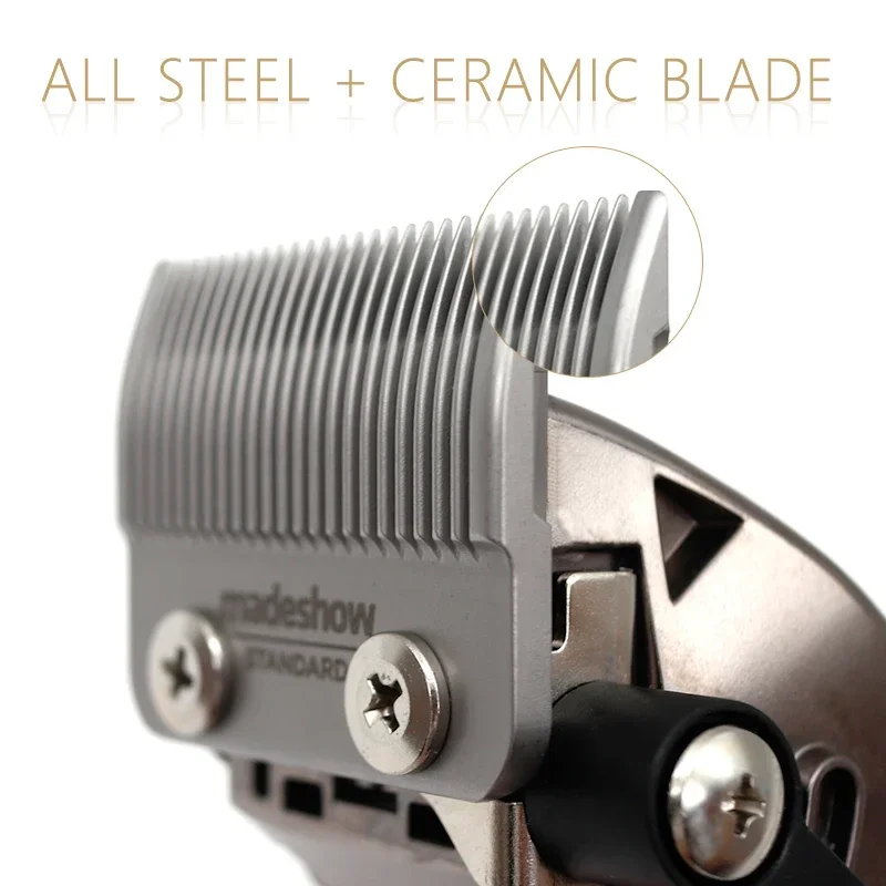Madeshow D3 Hair Cutter Professional Oil Head Hair Clipper Titanium Plated Ceramic Blade 7000rpm Hair Salon Trimmer M10+ M11