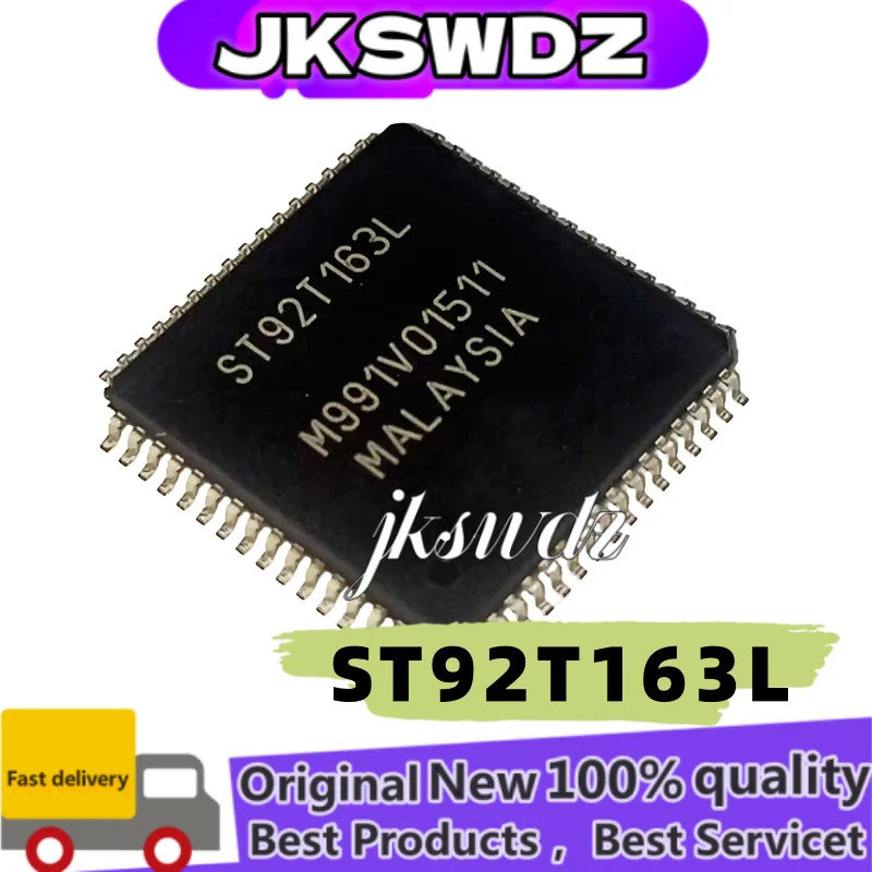 

1PCS NEW ST92T163L, ST92T163, TQFP64, Integrated Circuit Electronic Component
