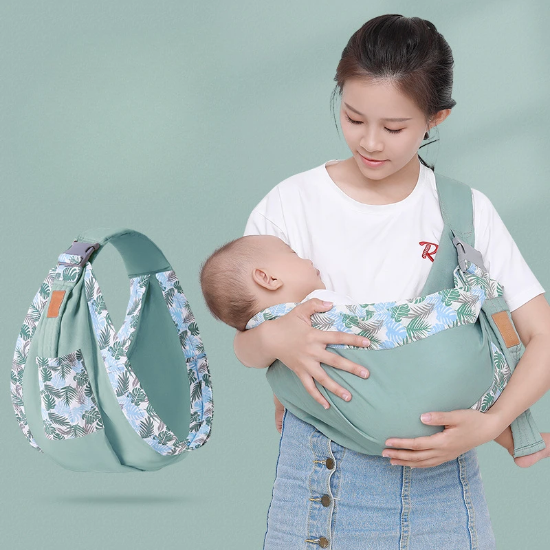 Horizontal Hug Style Baby Back Scarf for Easy Carrying of Babies When Going Out Portable Tool for Carrying Newborns Front Hug