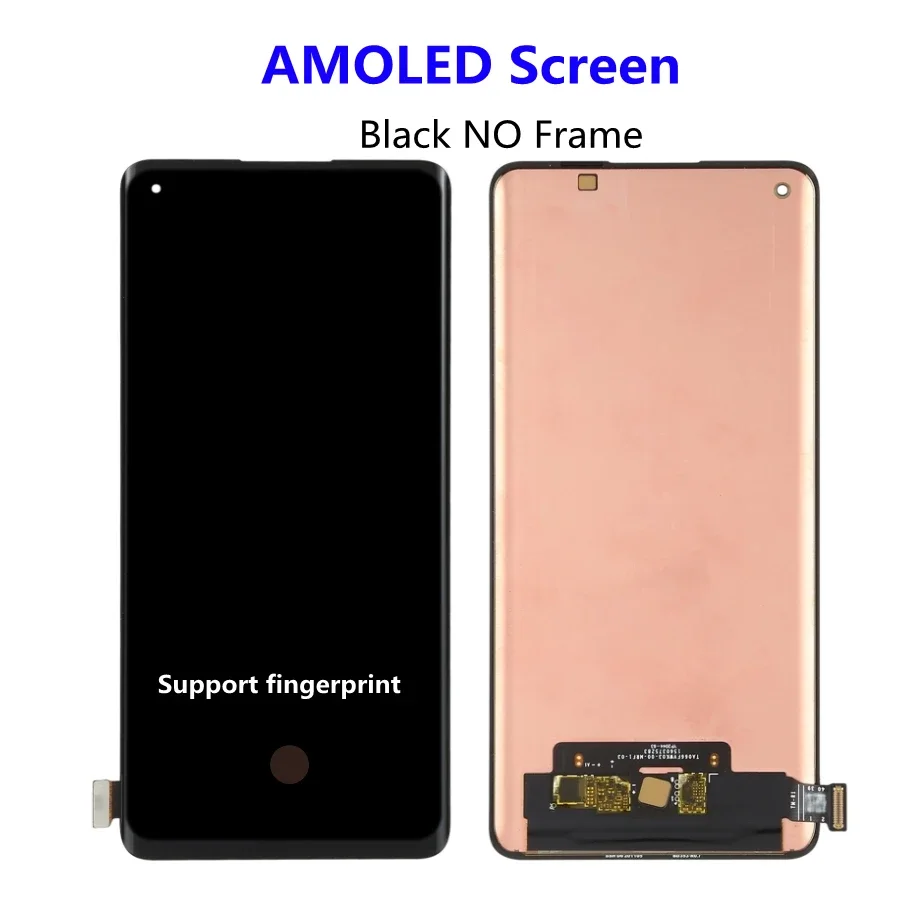 

6,55-дюймовый AMOLED для Realme GT Explorer MasterLCD-дисплей RMX3366, сменный аксессуар в сборе с сенсорным экраном