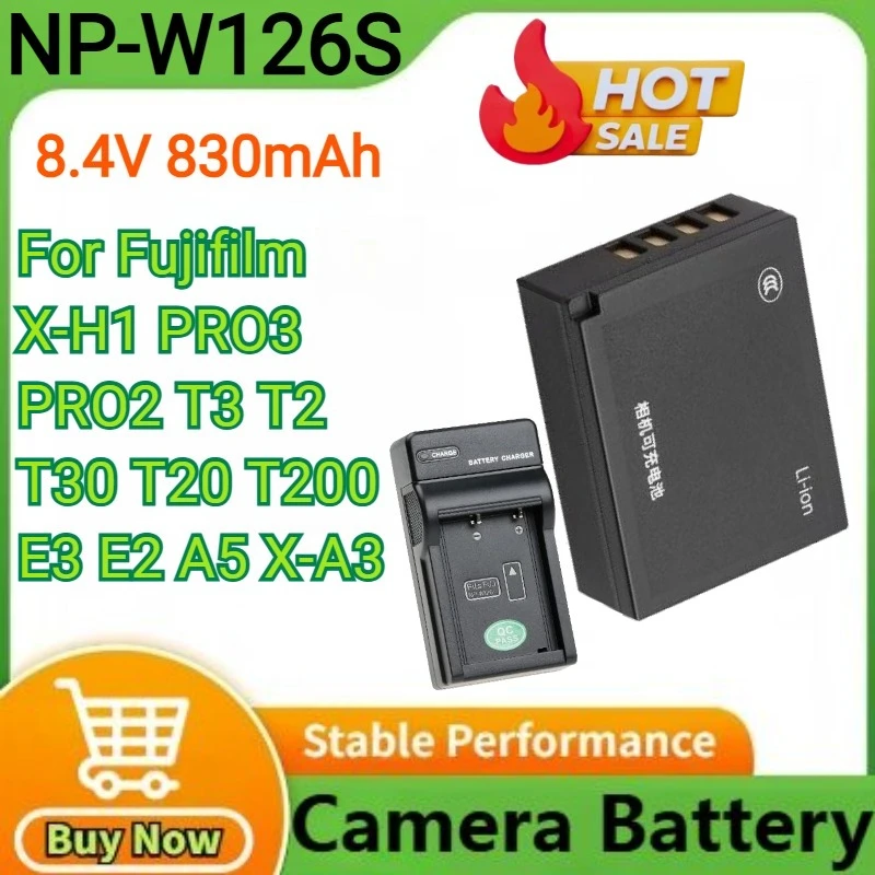 8.4V 830Mah NP-W126… - image