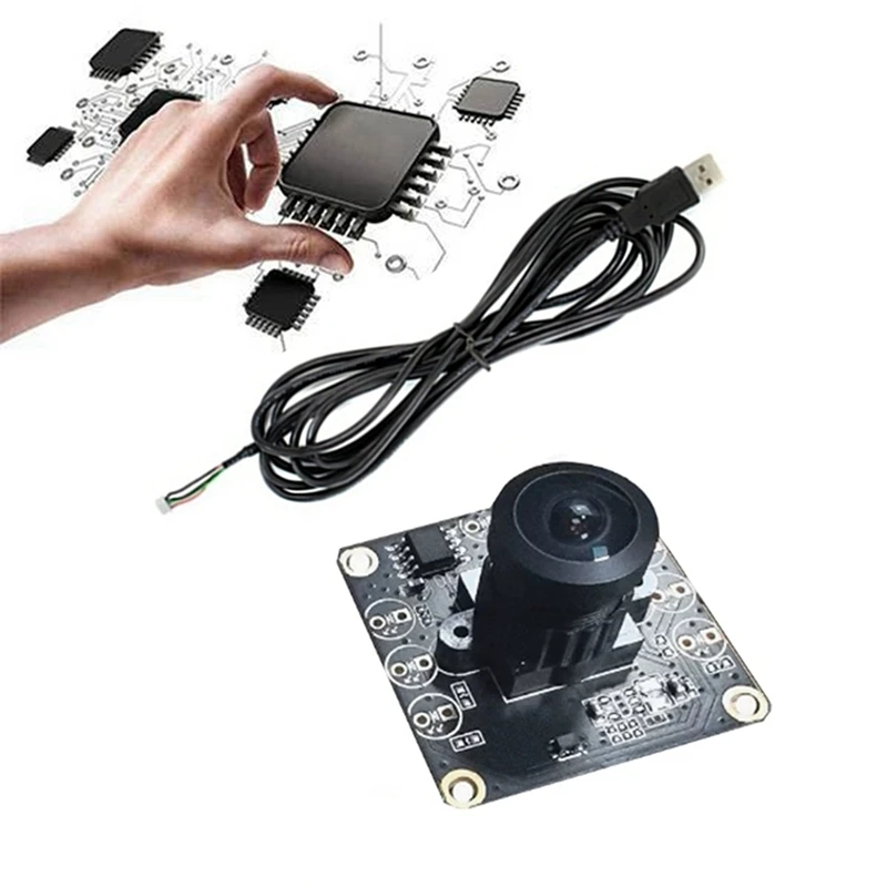 OV9732 USB Camera Module Board 160 Degree 32x32mm Face Recognition Image Acquisition for Camera 2M Cable-A32R view 4