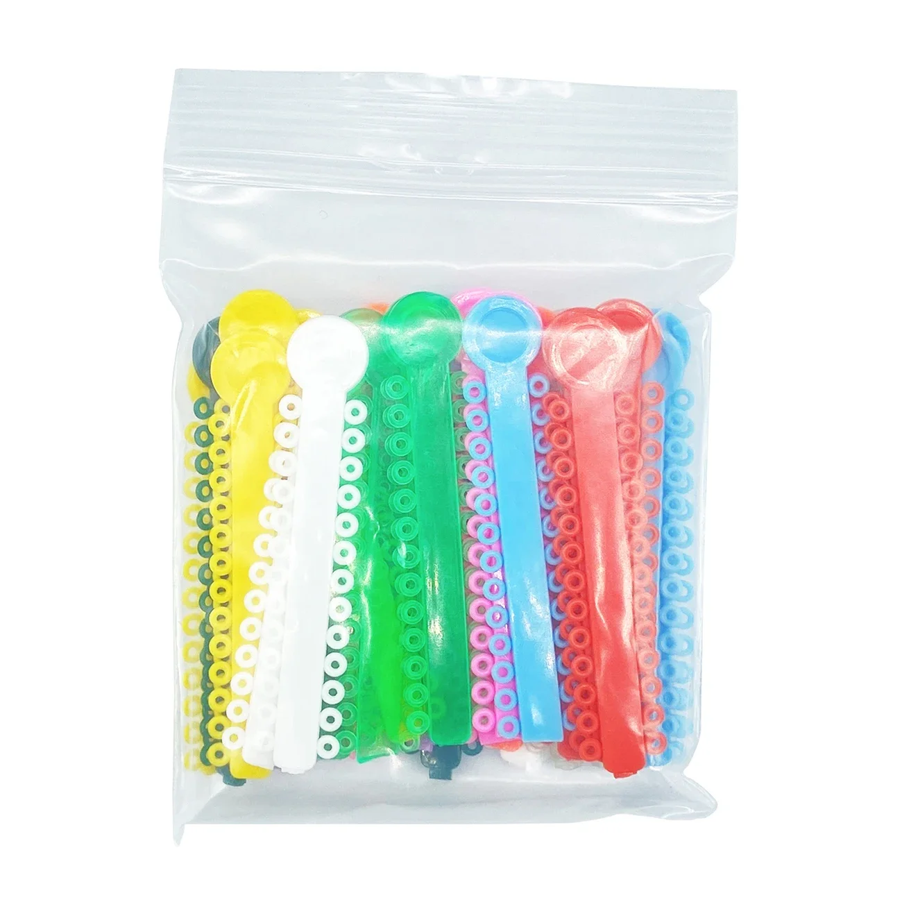 1Pack=1040PCS/40Sticks Dental Orthodontic Elastic Ligature Ties Bands for Brackets Braces Ortho Treatment 42 Dentistry Materials