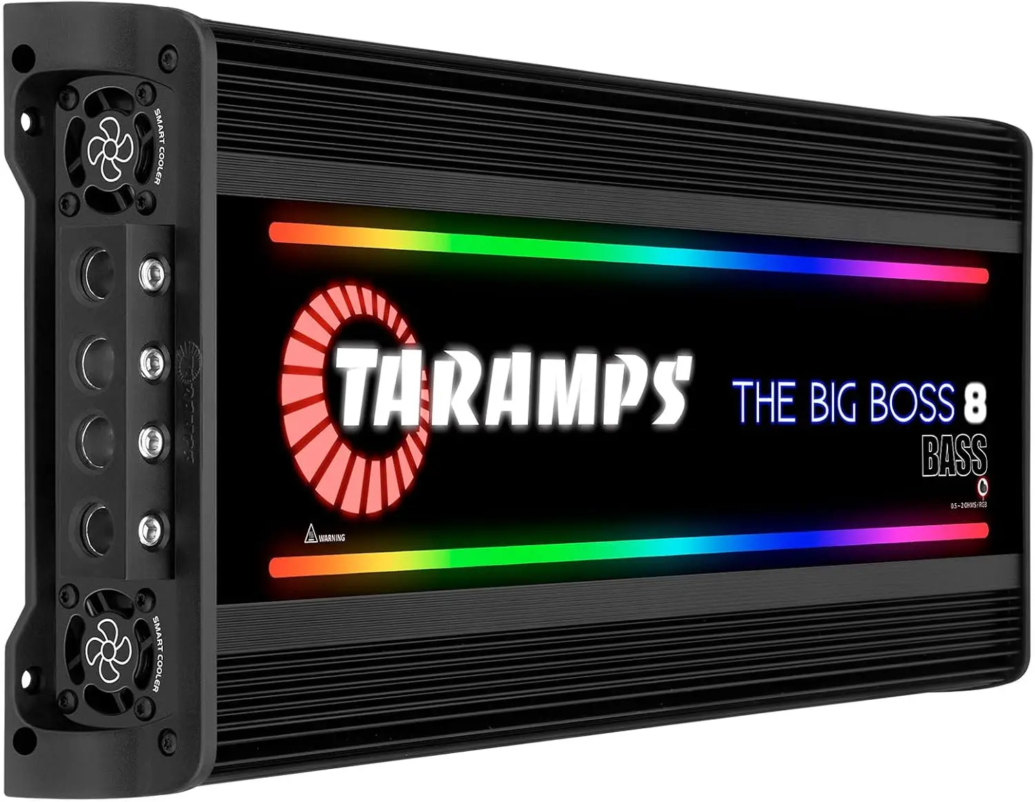 8000W RMS Monoblock Class D Car Audio Amplifier, High-Power Bass Amp for Vehicle Sound Systems