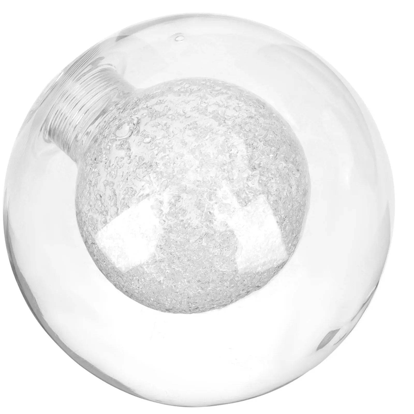 

Premium Double-Layer Glass Lamp Shade 100Mm Round Globe Light Cover for Ceiling Fan Pendant Chandelier Modern Decorative