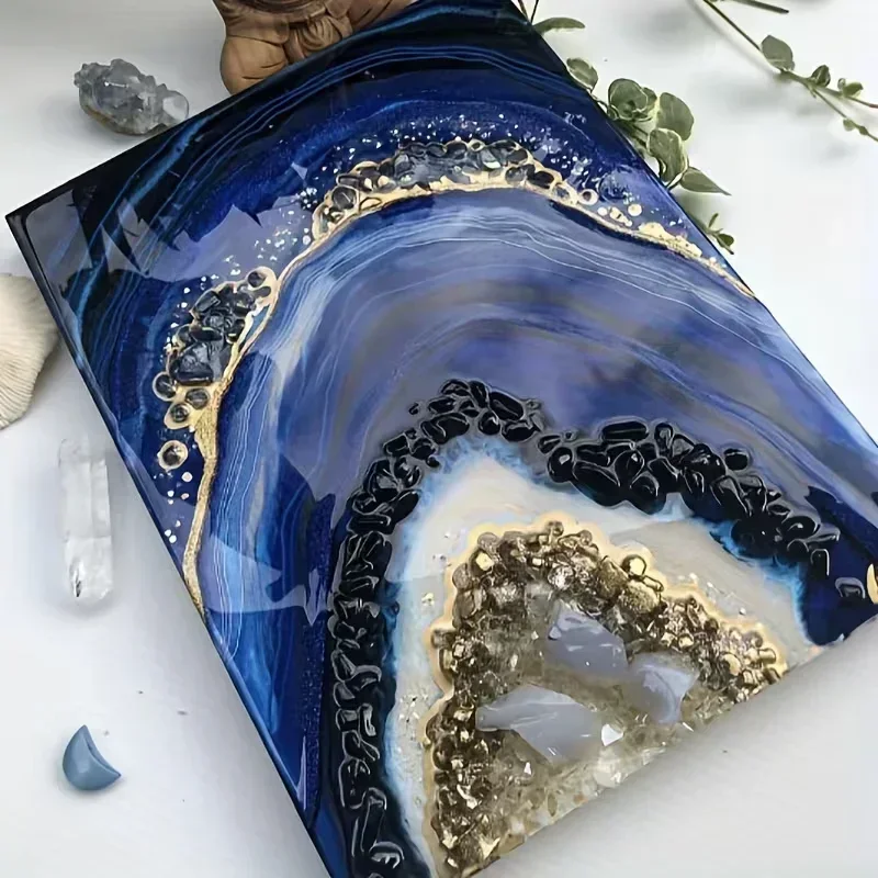 1pcs latest models extra-large 60x30cm resin table mold - diy epoxy casting for charcuterie board river coffee tables home decor