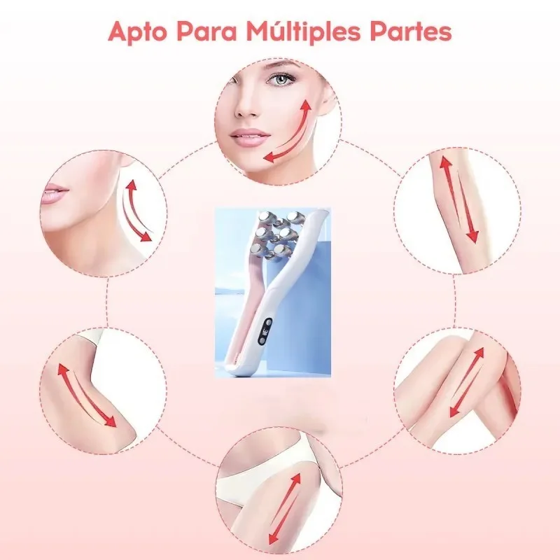 Y Shape Face Massager Anti Wrinkle Face Device V Face Roller Lifting Tool RF Full Body Slimming Device Double Chin Reduction