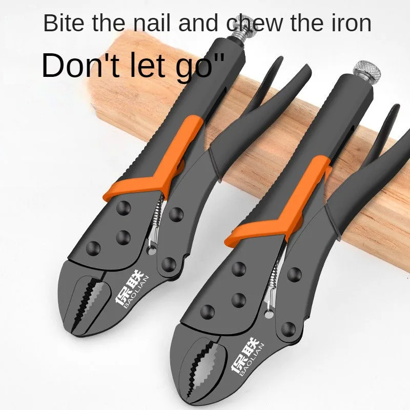 Multipurpose Tool Alicates Multifuncional Boca Circular Boca Reta Pressão Manual Ferramenta de Fixação Pinça Ferramenta Gripping