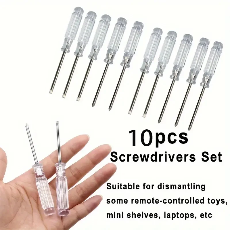 10-Piece crystal screwdriver set - perfect for DIY and small repairs, the ideal gift for the holidays