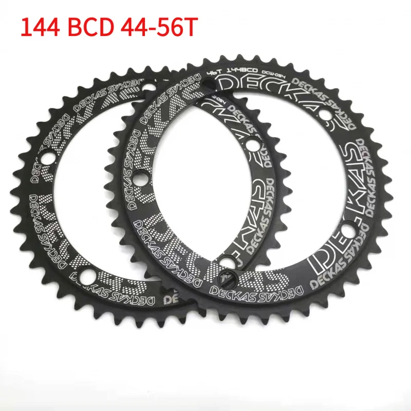 

Original 144BCD Chainring 44T 46T 48T 50T 52T 54T 56T Single Speed Chainring Hardened Teeth for Mountain Bike MTB Crankset