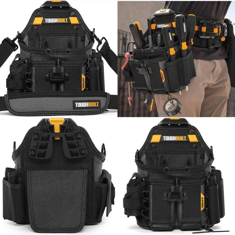 

Professional Electrician's Journeyman Tool Pouch/Strap - TOU-CT-114 & TB-CT-114