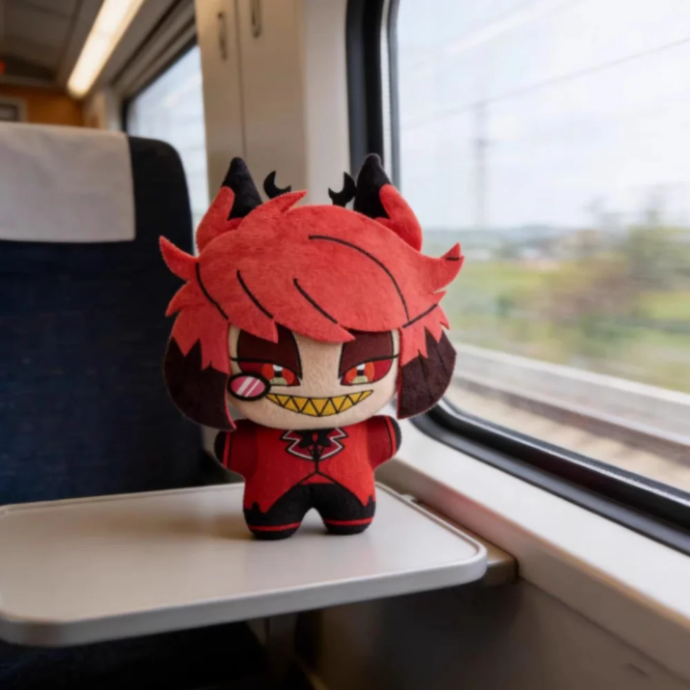 

In Stock 10cm Hazbin Hotel Ko Ver Not Genuine Plush Doll Cute Anime Peripherals Toy Birthday Christmas Gift