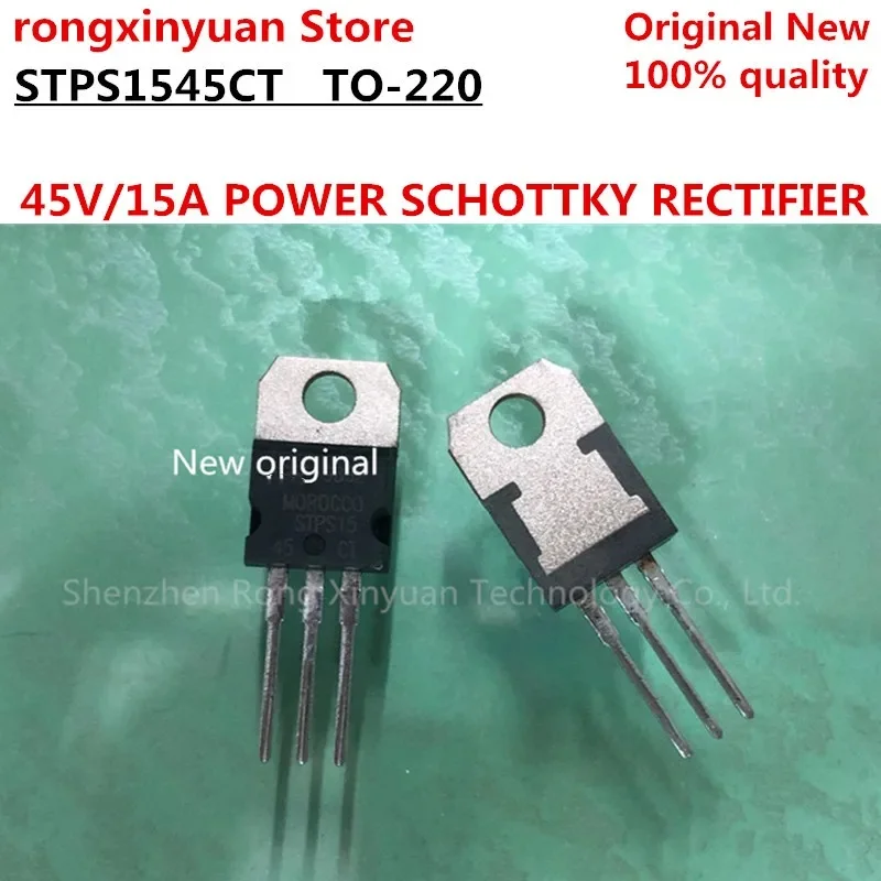 10 قطعة STPS1545CT STPS1545 STPS15 STP10N62K3 10N62K3 SBL4040PT-E3/45 SBL4040PT-E3 SBL4040PT 4040PT OSG65R041HZF OSG65R041HZ جديد