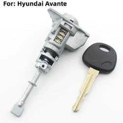 XIEAILI OEM Sinistra Cilindro Della Serratura Della Porta Auto Cilindro Della Serratura Della Porta Per Hyundai Nuova Elantra Con 1Pcs Chiave (A Destra lama) s259