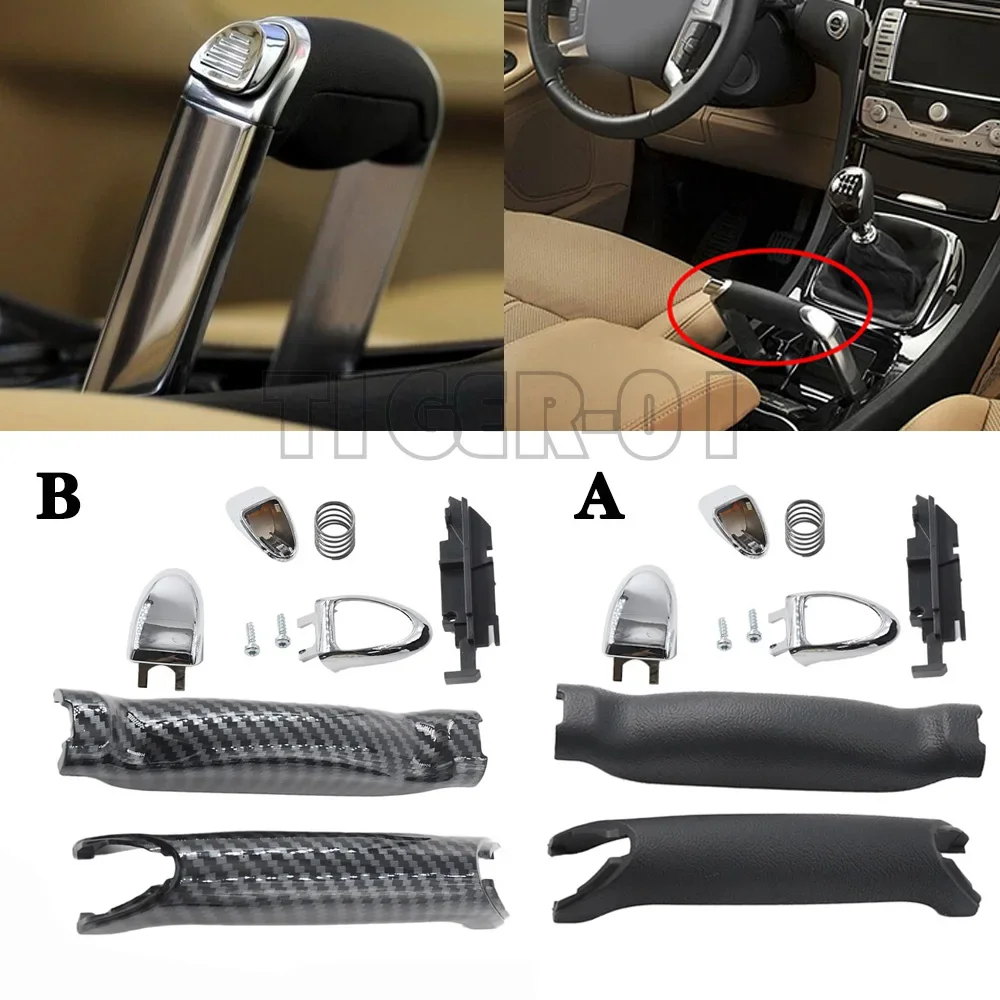 Car Hand Brake Lever Repair Kit For Ford Galaxy S-MAX 2006 2007 2008 2009 2010 2011 2012 2013 2014 2015 6G912783AB 6G912780PC